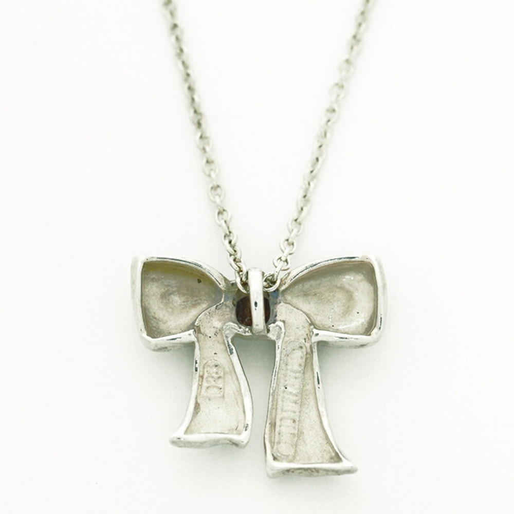 Tiffany ribbon motif silver